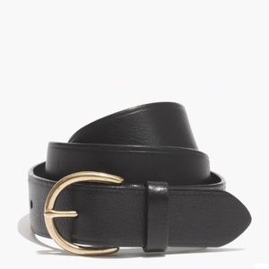 Madewell “Medium perfect leather belt”